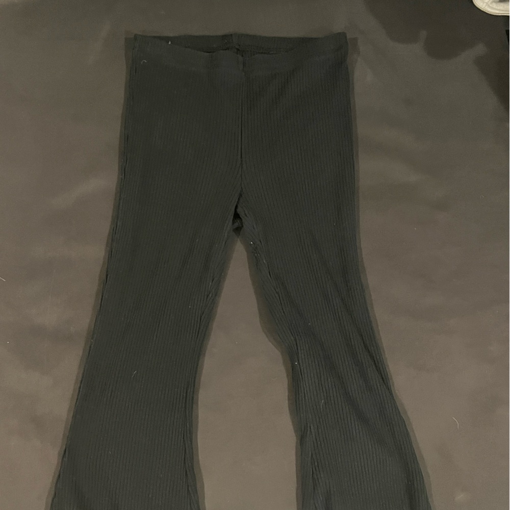 AERIE Flare Leggings in Black